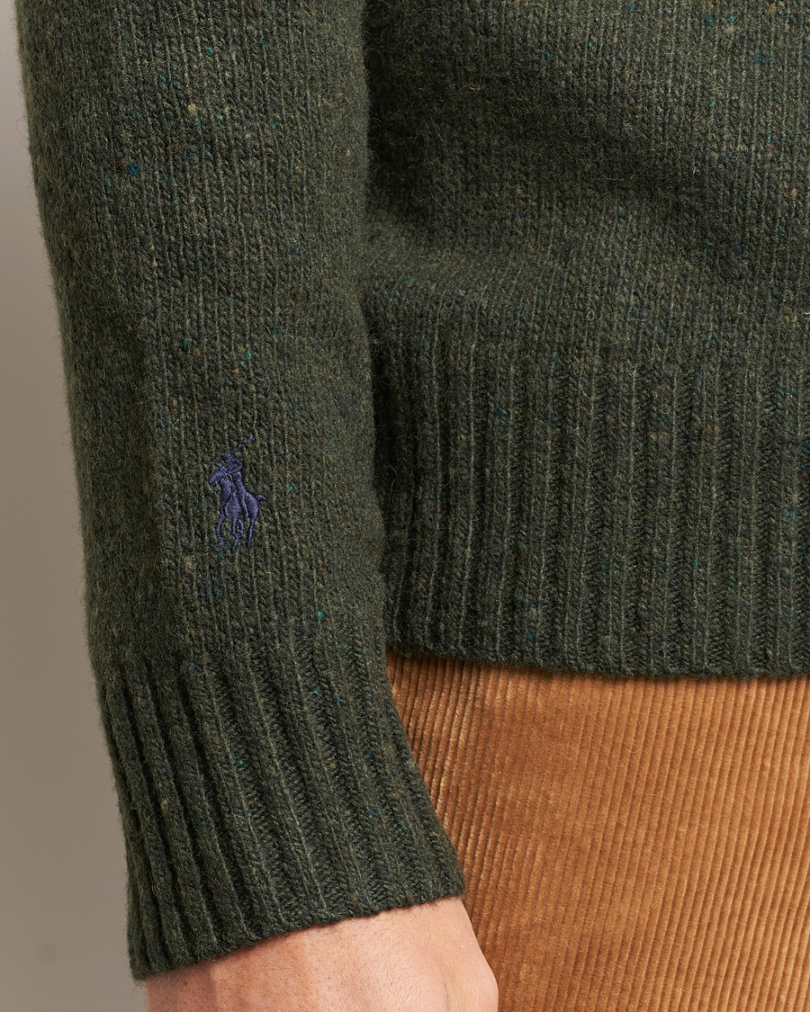 Herre | Gensere | Polo Ralph Lauren | Wool Knitted Donegal Moss Green