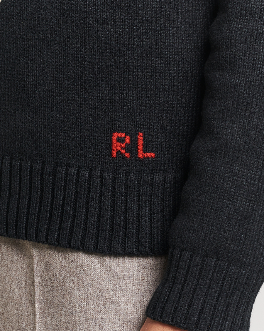 Herre | Gensere | Polo Ralph Lauren | Knitted Bear Sweater Black