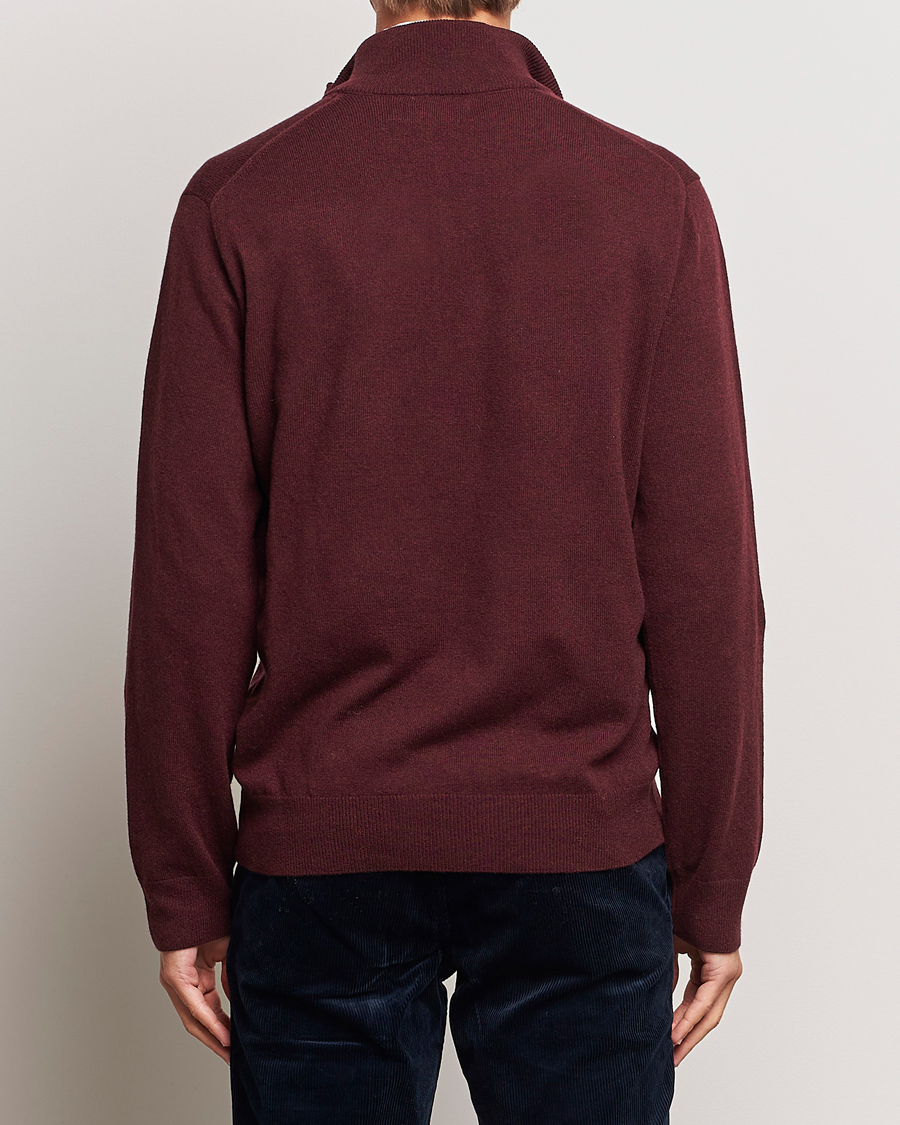 Herre | Gensere | Polo Ralph Lauren | Merino Half-Zip Sweater Aged Wine Heather