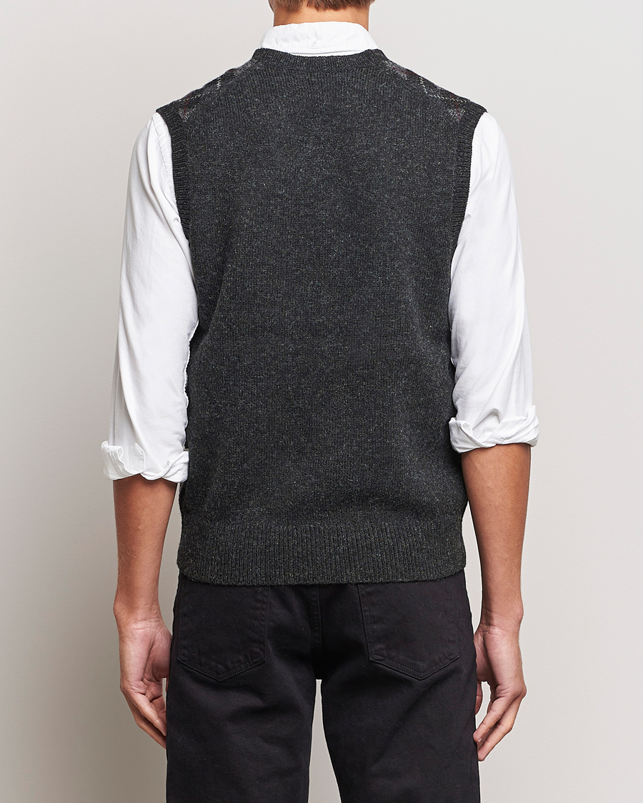 Herre | Gensere | Polo Ralph Lauren | Wool Argyle Slipover Charcoal