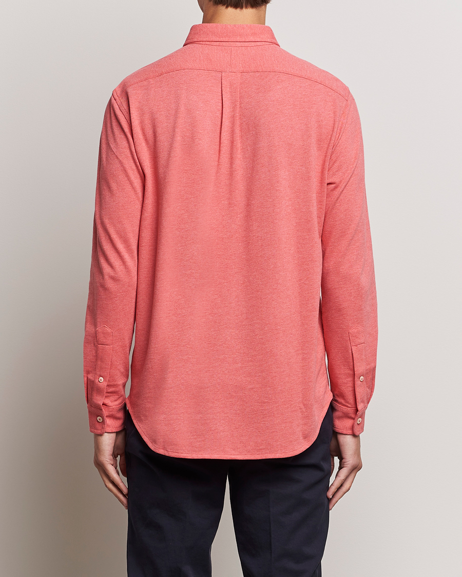 Herre | Skjorter | Polo Ralph Lauren | Slim Fit Featherweight Mesh Shirt Highland Rose Heather