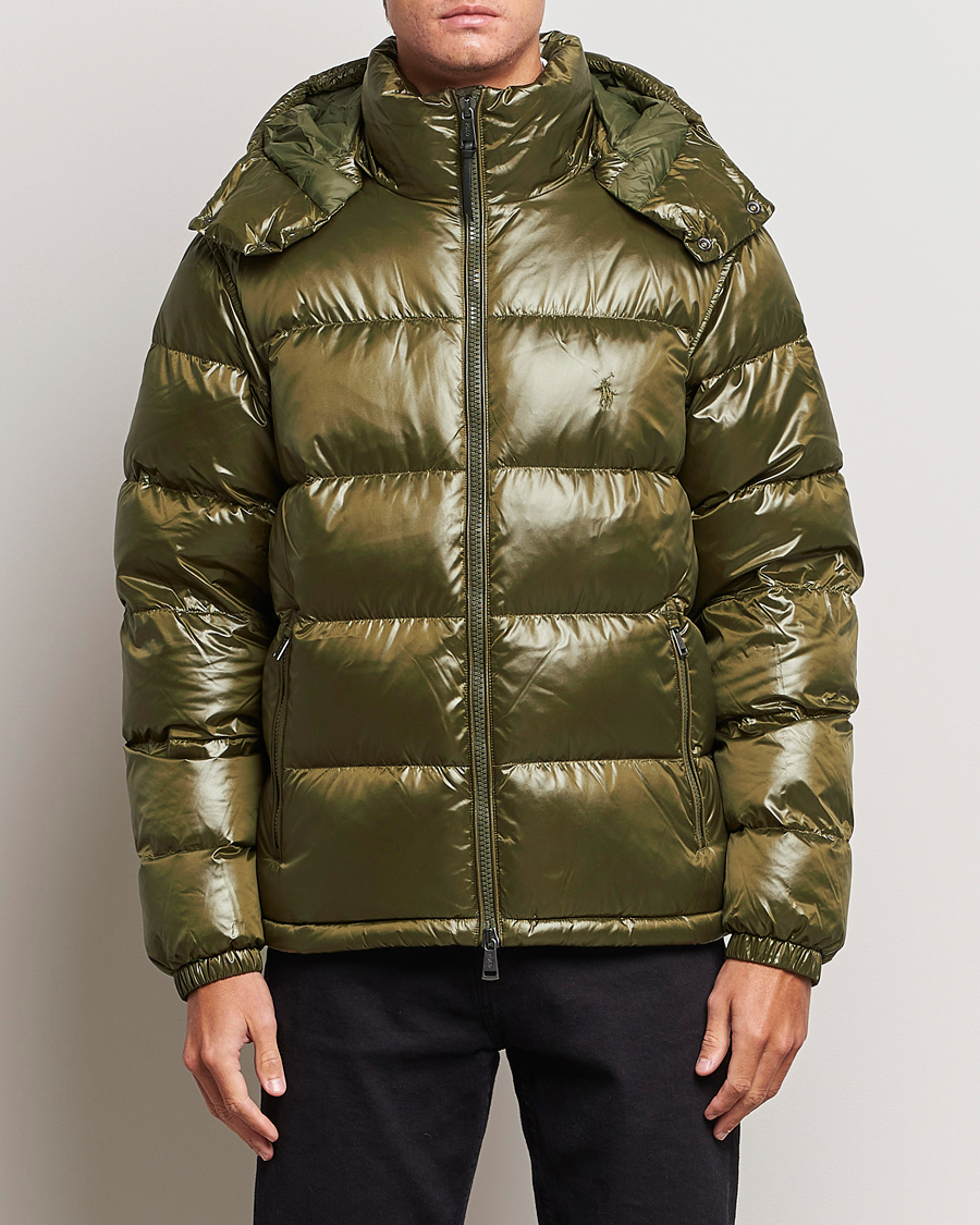 Herre |  | Polo Ralph Lauren | Flint Glossy Down Jacket Defender Green