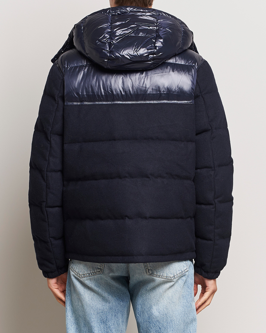 Herre | Jakker | Polo Ralph Lauren | Flint Wool Down Jacket Collection Navy