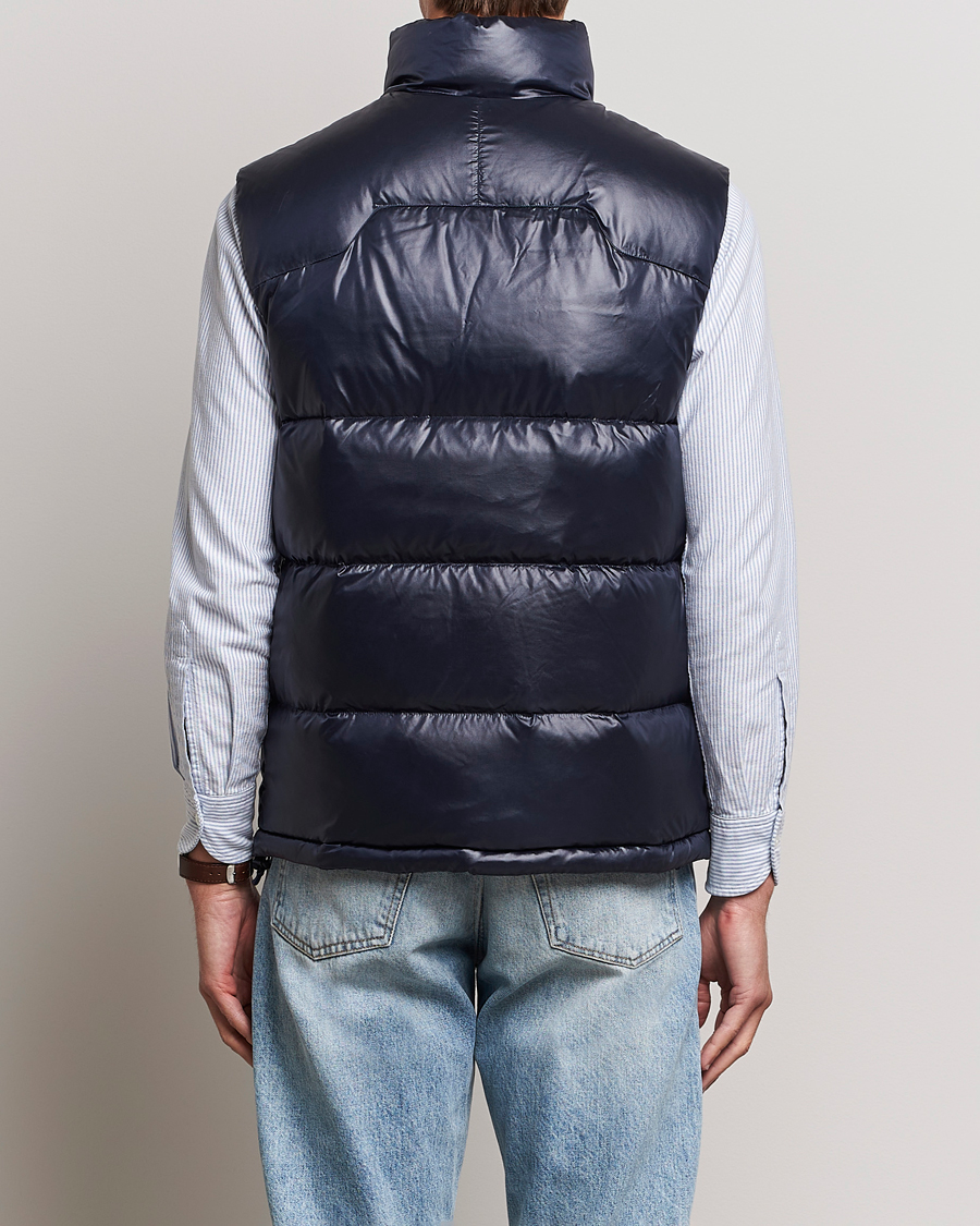 Herre | Jakker | Polo Ralph Lauren | El Cap High Gloss Down Vest Collection Navy