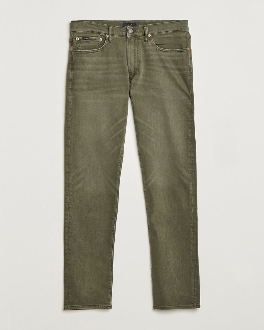 Herre | | Polo Ralph Lauren | Sullivan Slim Fit Stretch 5-Pocket Pants Green