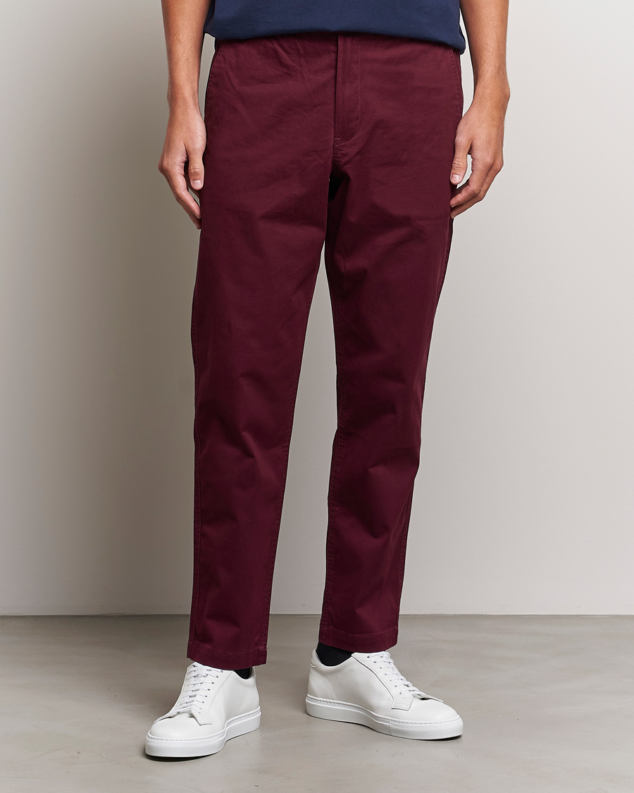 Herre |  | Polo Ralph Lauren | Prepster Stretch Twill Drawstring Trousers Ruby