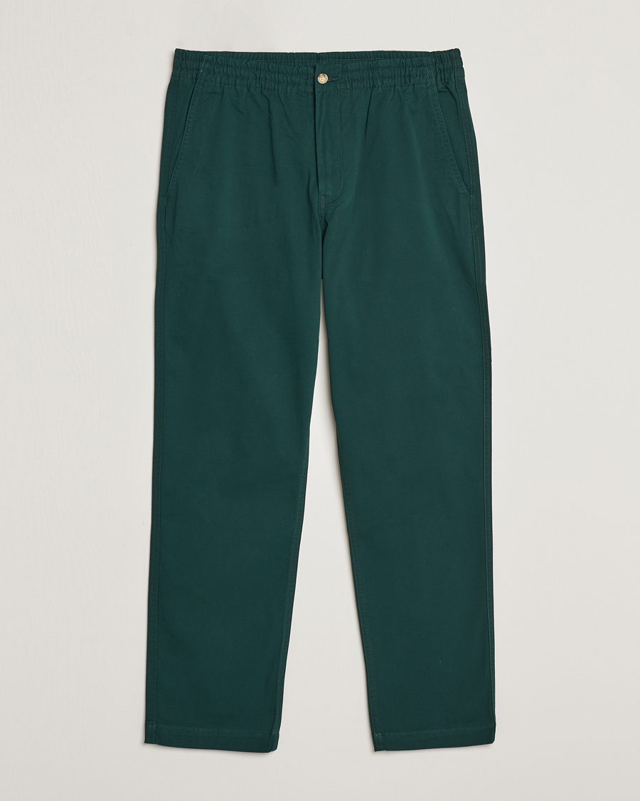 Herre | Bukser | Polo Ralph Lauren | Prepster Stretch Twill Drawstring Trousers Green