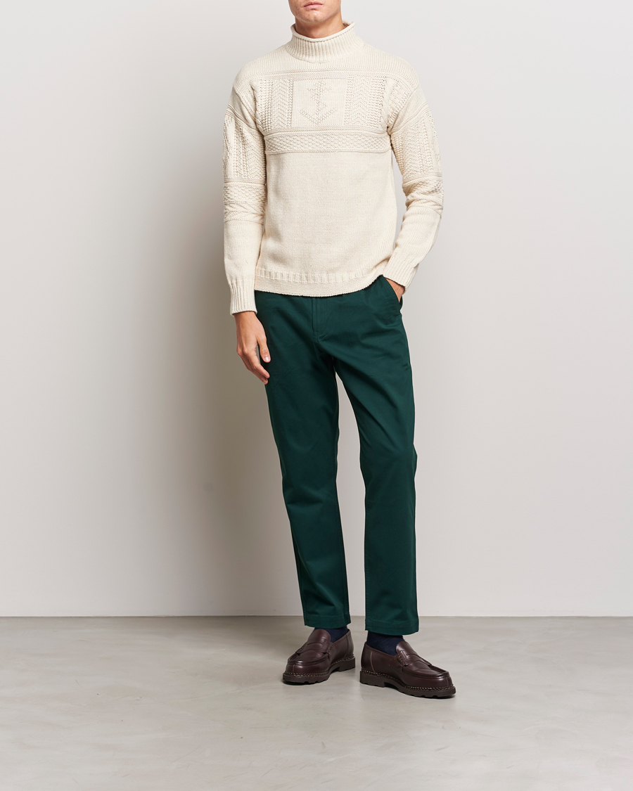 Herre | Bukser | Polo Ralph Lauren | Prepster Stretch Twill Drawstring Trousers Green