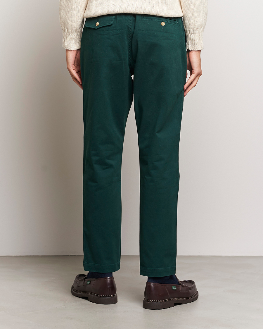 Herre | Bukser | Polo Ralph Lauren | Prepster Stretch Twill Drawstring Trousers Green