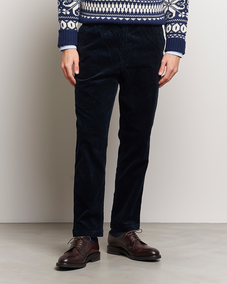 Herre |  | Polo Ralph Lauren | Prepster Corduroy Drawstring Pants Aviator Navy