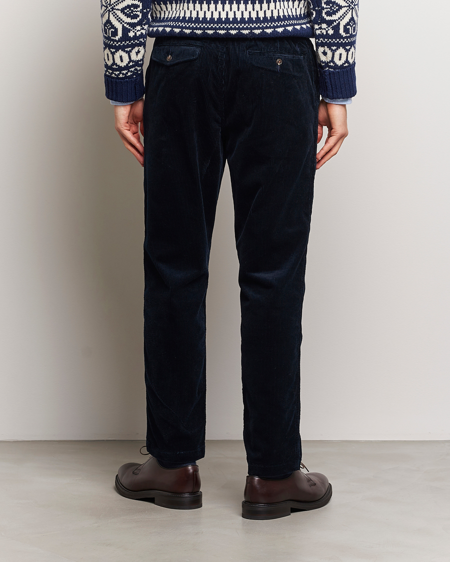 Herre | Bukser | Polo Ralph Lauren | Prepster Corduroy Drawstring Pants Aviator Navy