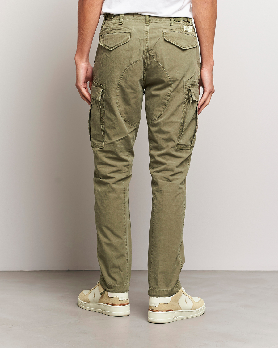 Herre | Bukser | Polo Ralph Lauren | Slub Canvas Cargo Pants Outdoors Olive