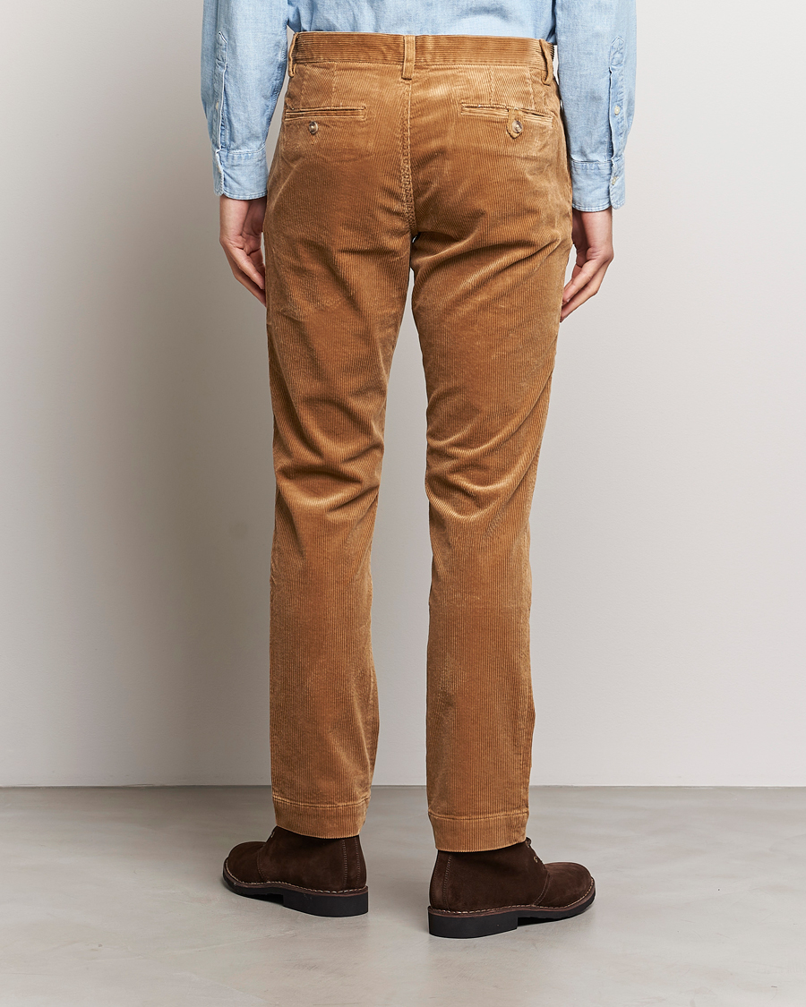 Herre | Bukser | Polo Ralph Lauren | Bedford Slim Fit Corduroy Trousers Golden Brown