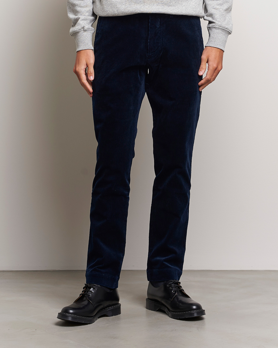 Herre |  | Polo Ralph Lauren | Bedford Slim Fit Corduroy Trousers Aviator Navy
