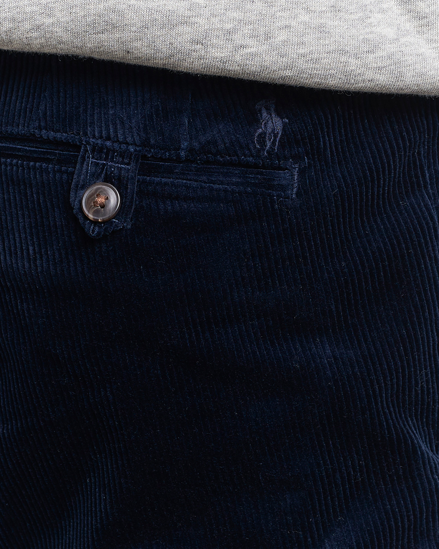Herre | Bukser | Polo Ralph Lauren | Bedford Slim Fit Corduroy Trousers Aviator Navy