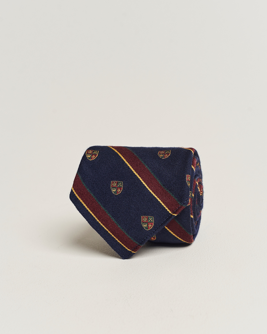 Herre | Polo Ralph Lauren Vintage Club Striped Tie Navy | Polo Ralph Lauren | Vintage Club Striped Tie Navy