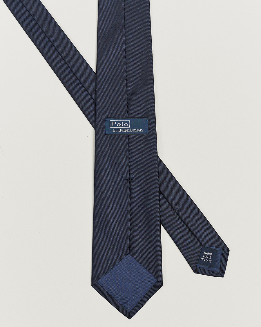 Herre | Polo Ralph Lauren Solid Tie Navy | Polo Ralph Lauren | Solid Tie Navy