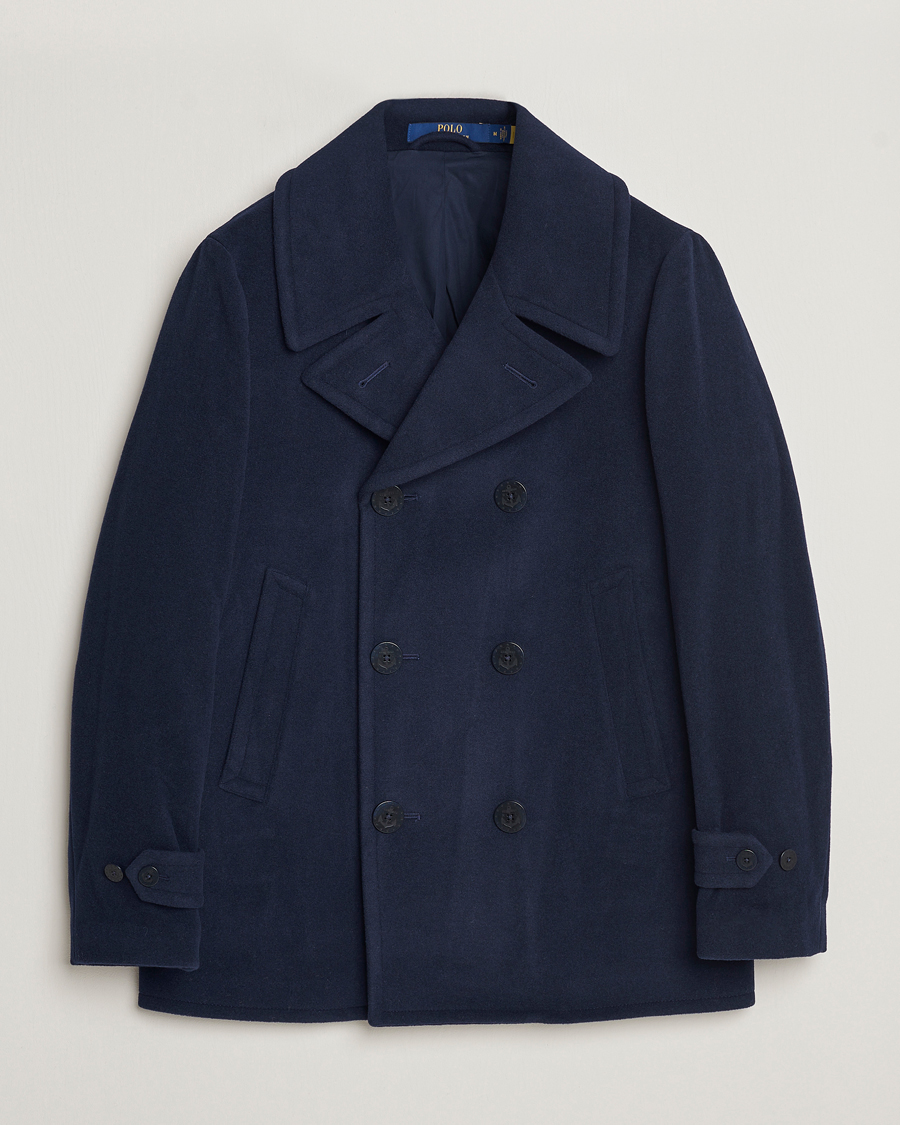 Herre | Jakker | Polo Ralph Lauren | Wool Peacoat Navy