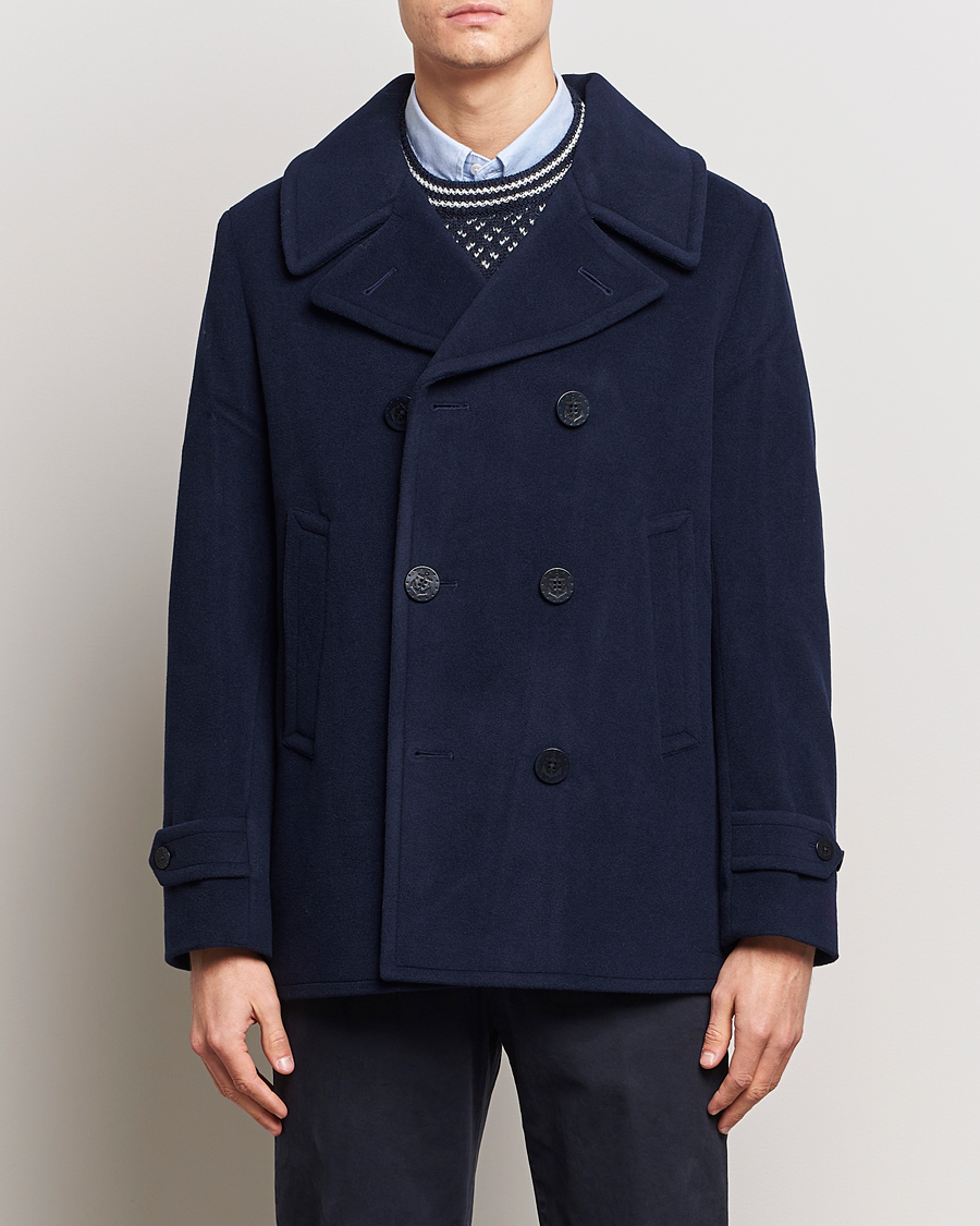 Herre | Jakker | Polo Ralph Lauren | Wool Peacoat Navy