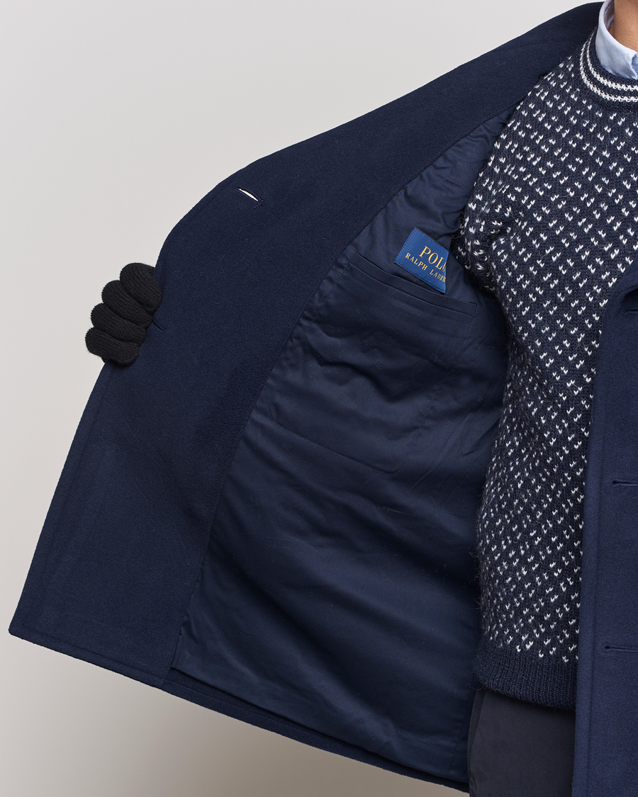 Herre | Jakker | Polo Ralph Lauren | Wool Peacoat Navy