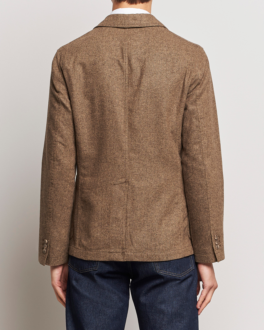 Herre | Dressjakker | Polo Ralph Lauren | Classic Herringbone Sportcoat Brown/Tan
