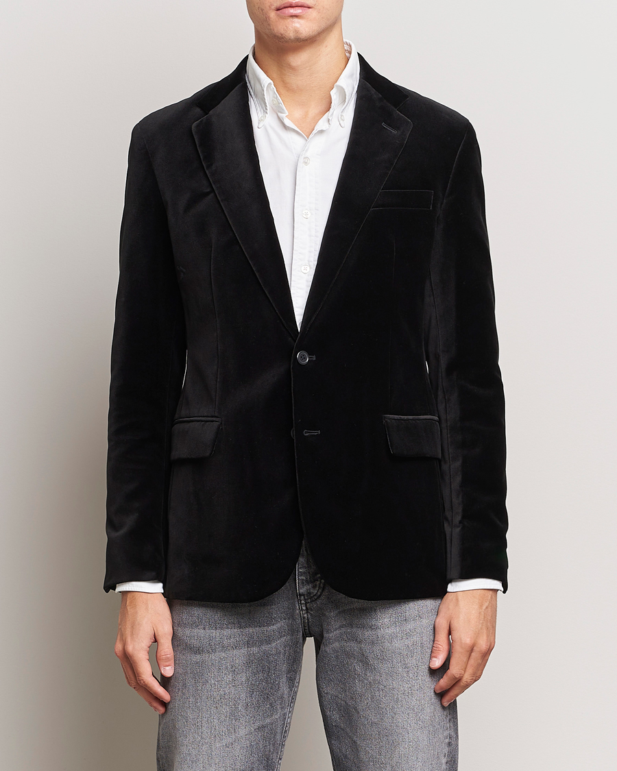 Herre | Dressjakker | Polo Ralph Lauren | Velvet Sportcoat Black