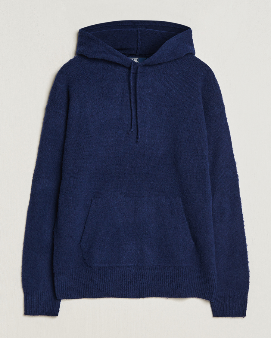 Herre | Gensere | Polo Ralph Lauren | Wool/Cashmere Hood Bright Navy