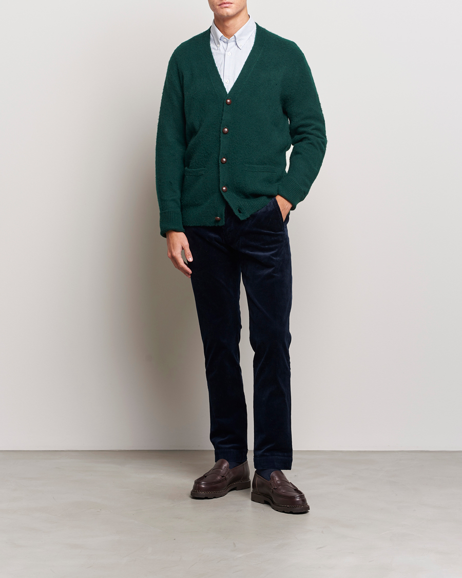 Herre | Gensere | Polo Ralph Lauren | Wool/Cashmere Cardigan Hunt Club Green