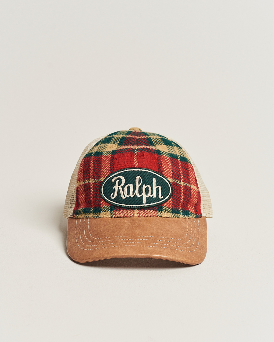 Herre |  | Polo Ralph Lauren | Flannel Ralph Cap Red/Black Multi