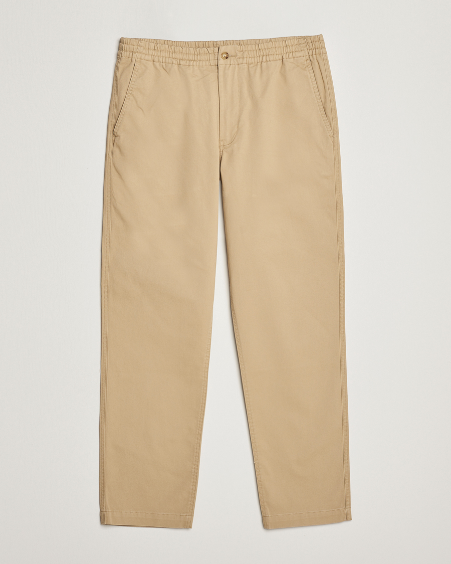 Herre |  | Polo Ralph Lauren | Prepster Stretch Twill Drawstring Trousers Khaki