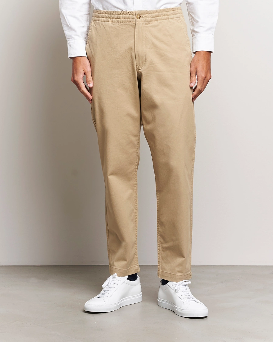 Herre | Bukser | Polo Ralph Lauren | Prepster Stretch Drawstring Trousers Classic Khaki