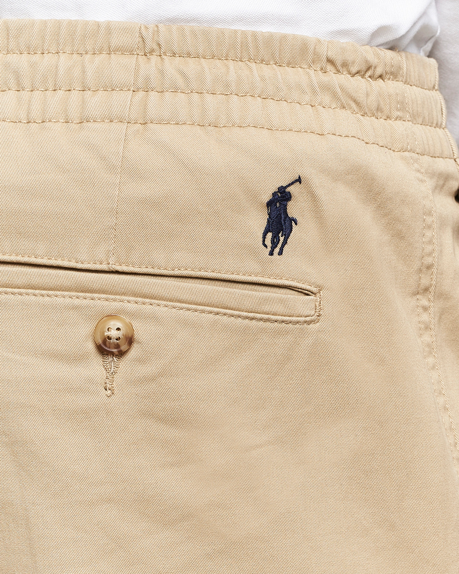 Herre | Bukser | Polo Ralph Lauren | Prepster Stretch Drawstring Trousers Classic Khaki
