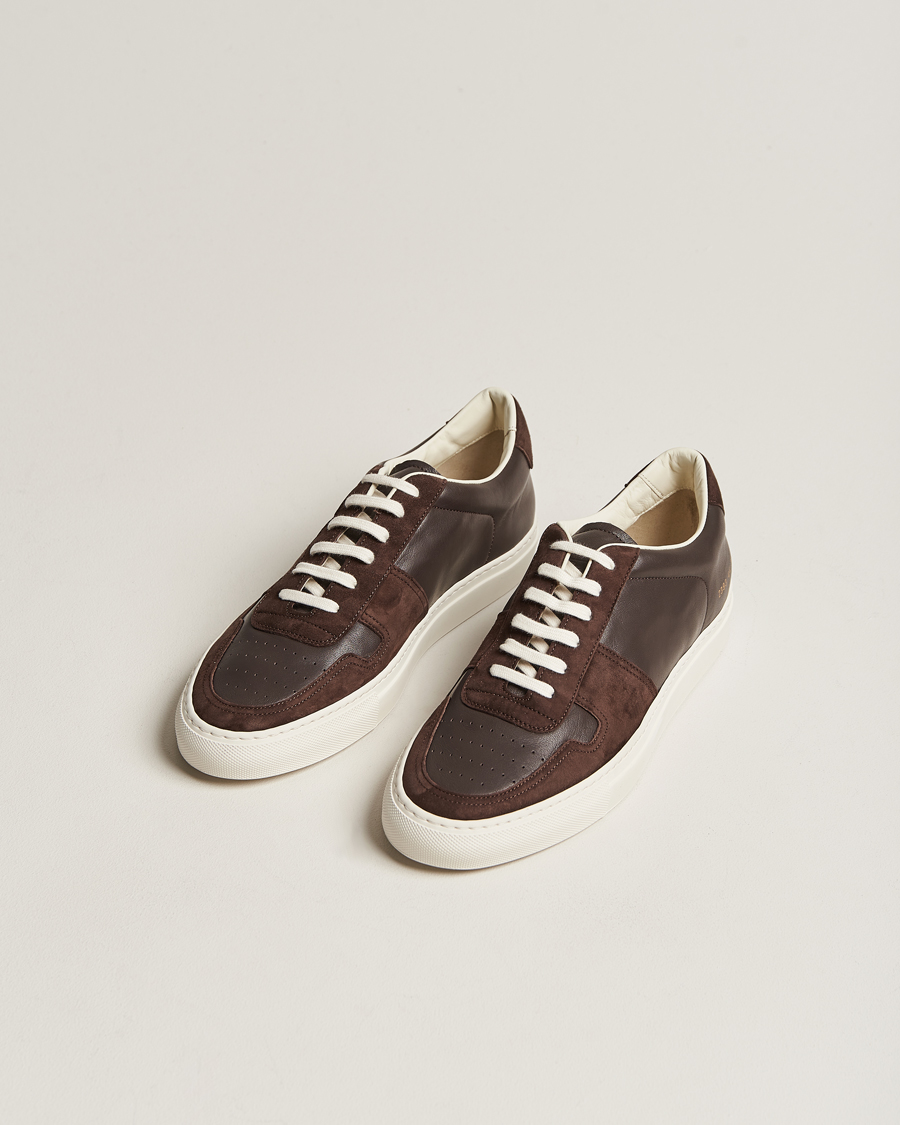 Herre | Common Projects B Ball Duo Sneaker Dark Brown | Common Projects | B Ball Duo Sneaker Dark Brown