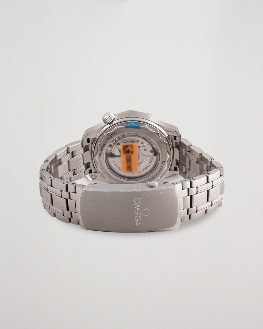 Herre | Omega Pre-Owned Seamaster Diver 300M 210.30.42.20.06.001 Steel Sil Steel Black | Omega Pre-Owned | Seamaster Diver 300M 210.30.42.20.06.001 Steel Sil Steel Black