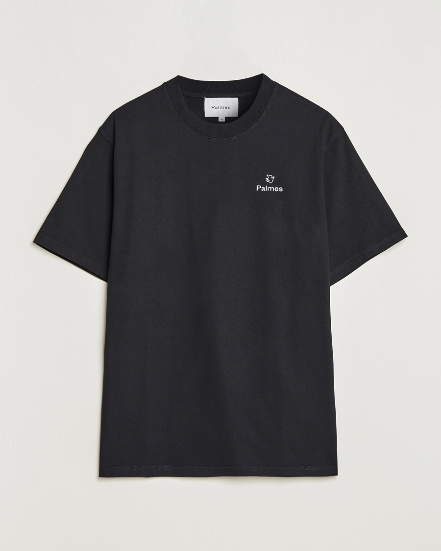 Herre | T-Shirts | Palmes | Allan T-Shirt Black
