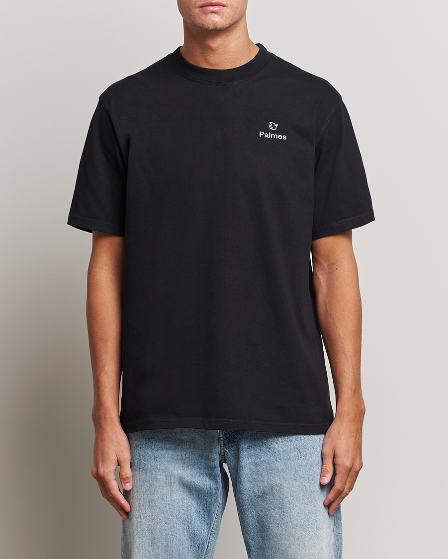 Herre | T-Shirts | Palmes | Allan T-Shirt Black