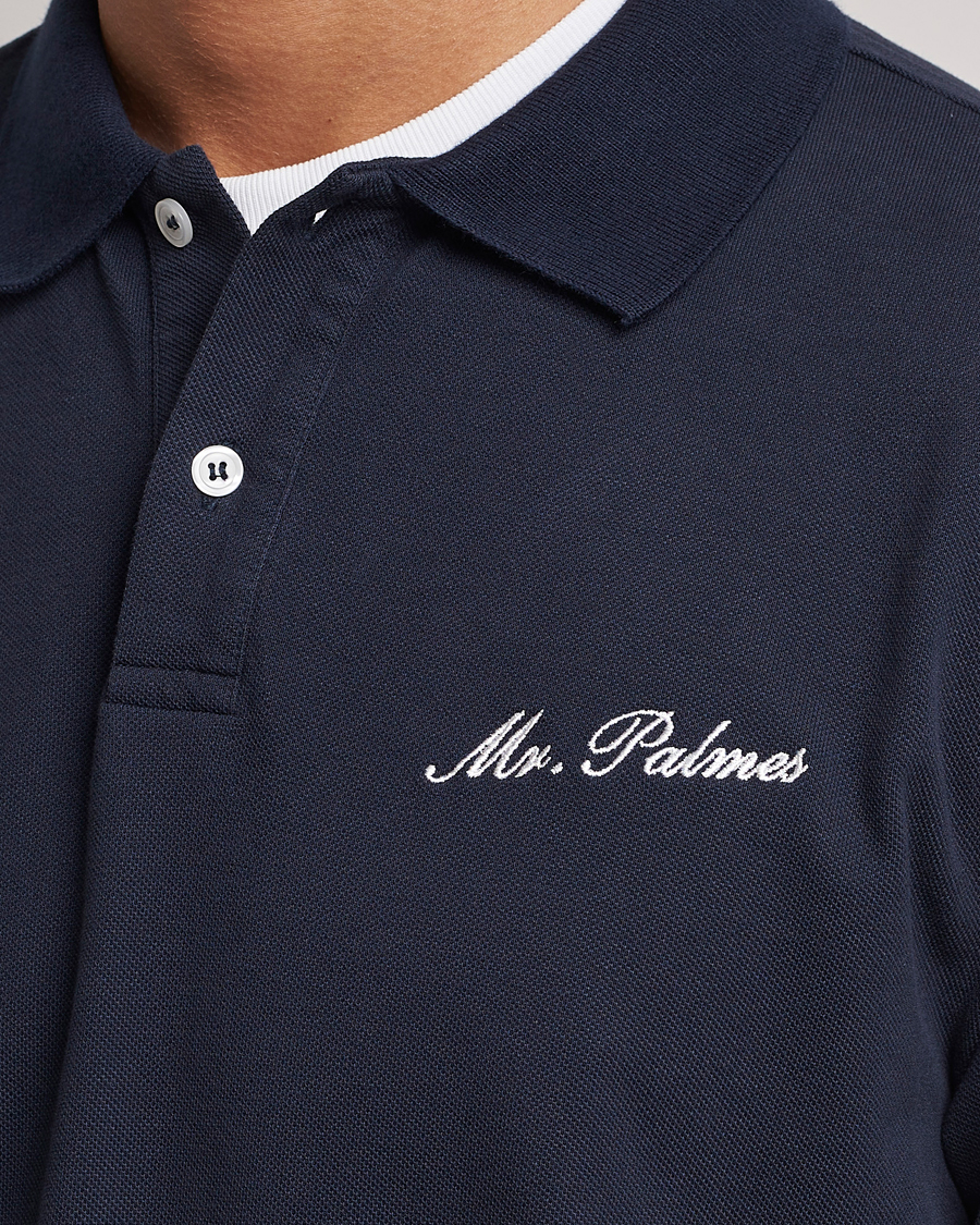 Herre | Gensere | Palmes | Mister Long Sleeve Polo Navy