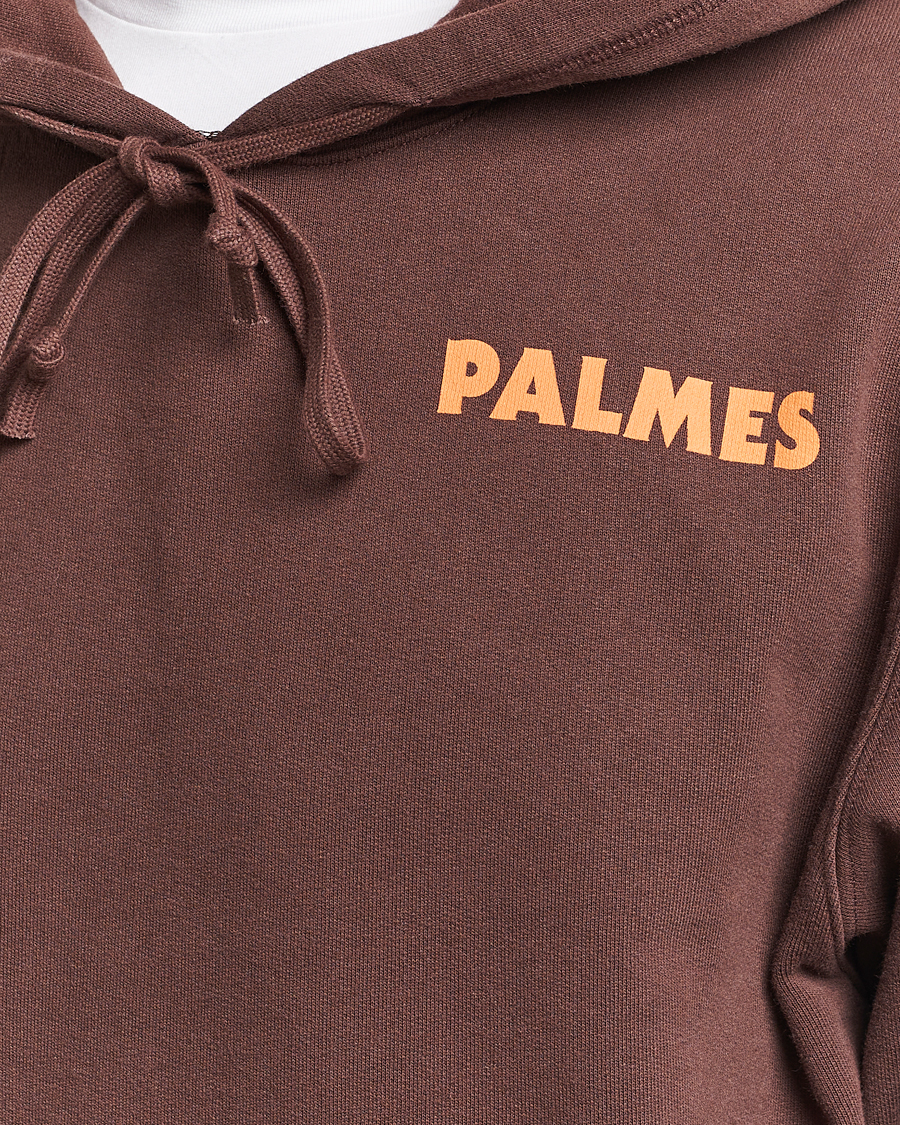 Herre | Gensere | Palmes | Bloody Hooded Sweatshirt Brown