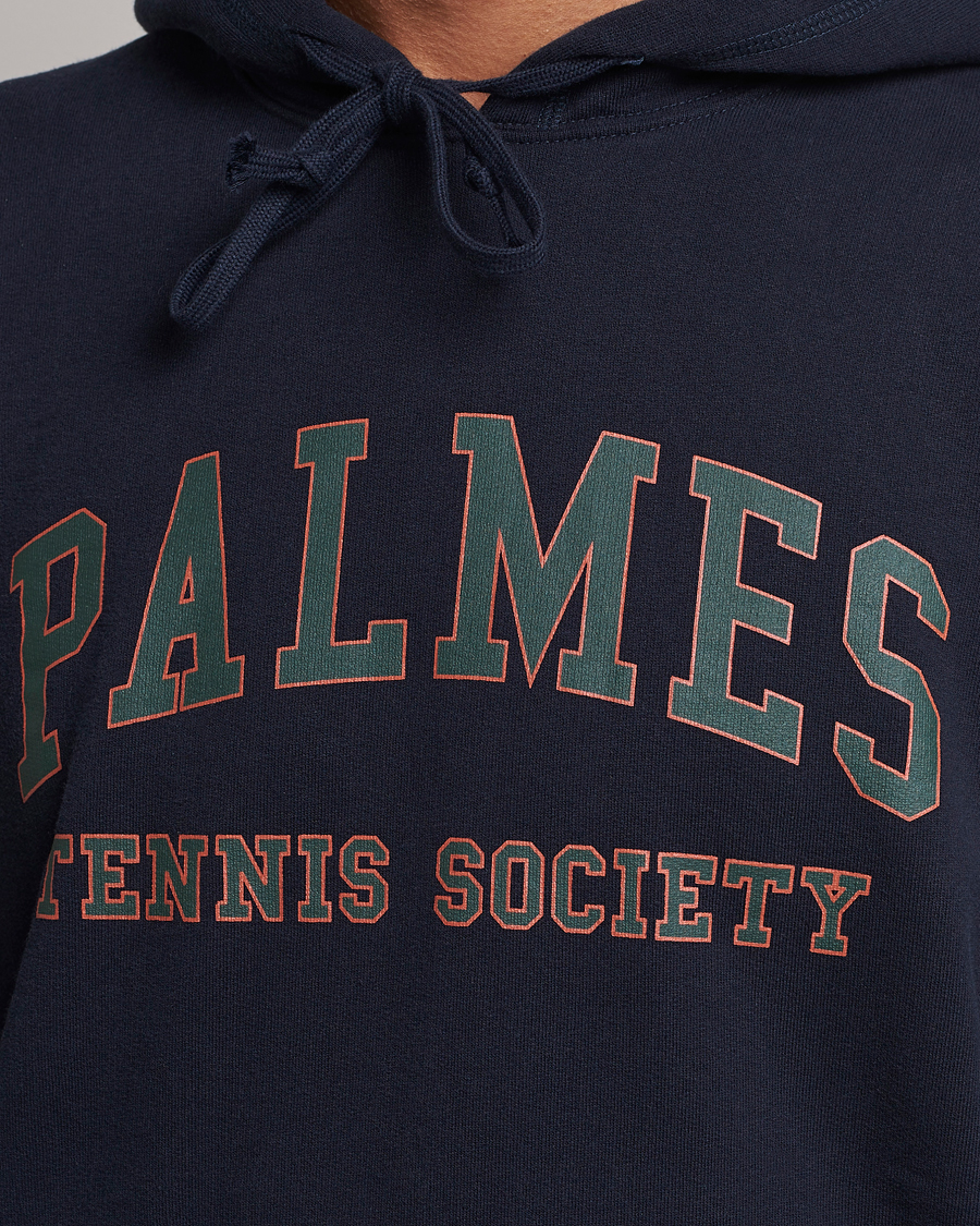 Herre | Gensere | Palmes | Mats Hooded Sweatshirt Navy