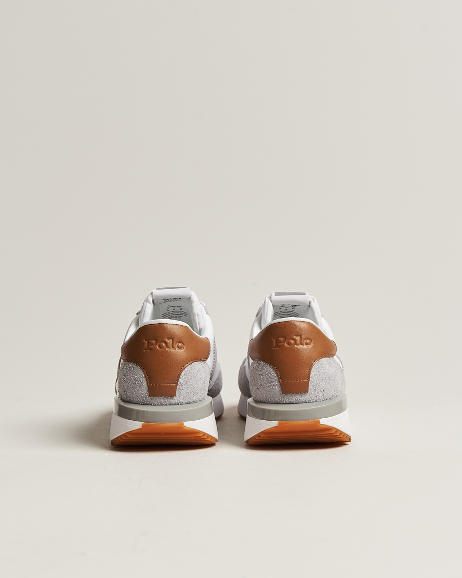 Herre | Polo Ralph Lauren Train 89 Running Sneaker White/Grey | Polo Ralph Lauren | Train 89 Running Sneaker White/Grey