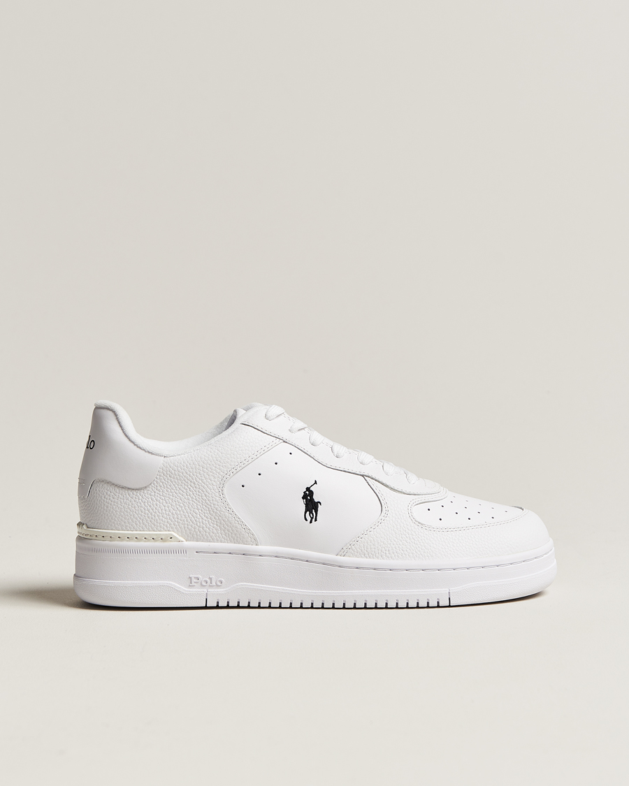 Herre | Sneakers | Polo Ralph Lauren | Masters Court Sneakers White/Black