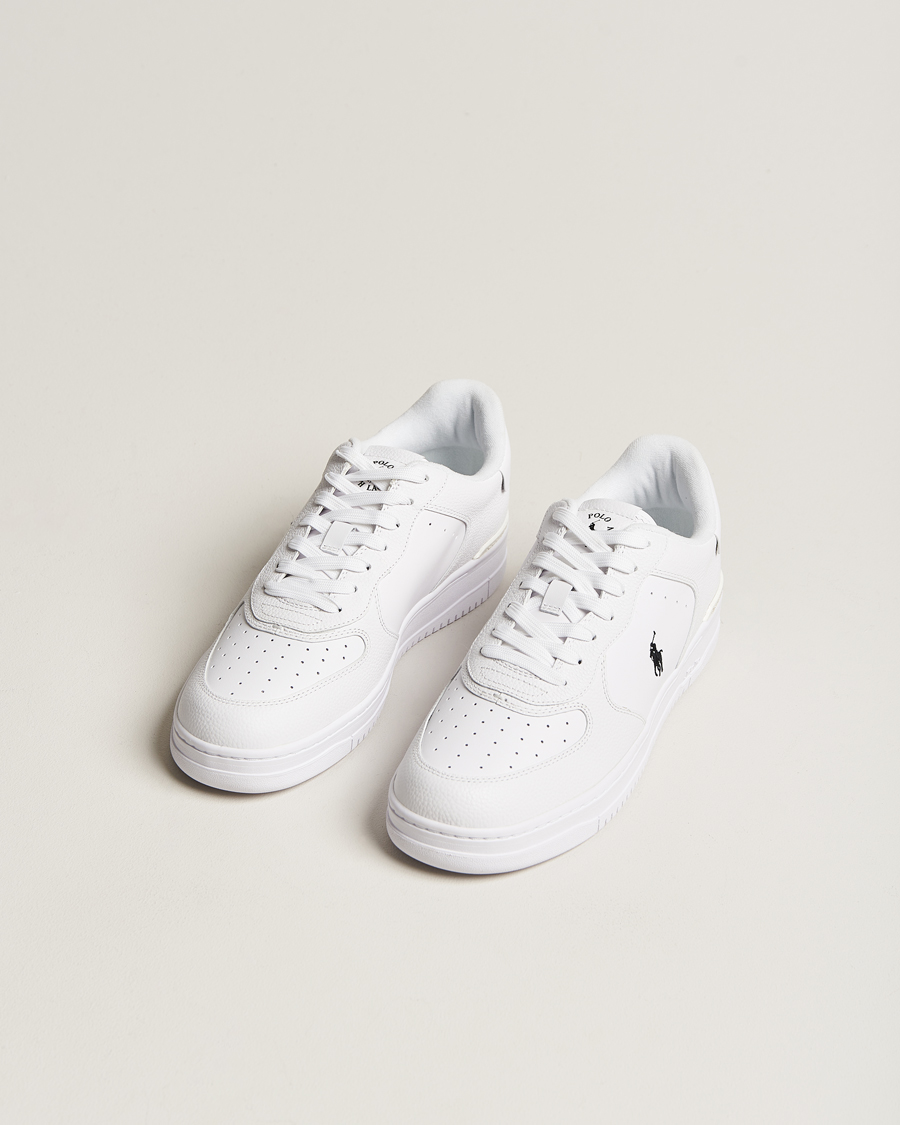 Herre | Sneakers | Polo Ralph Lauren | Masters Court Sneaker White/White/Black PP