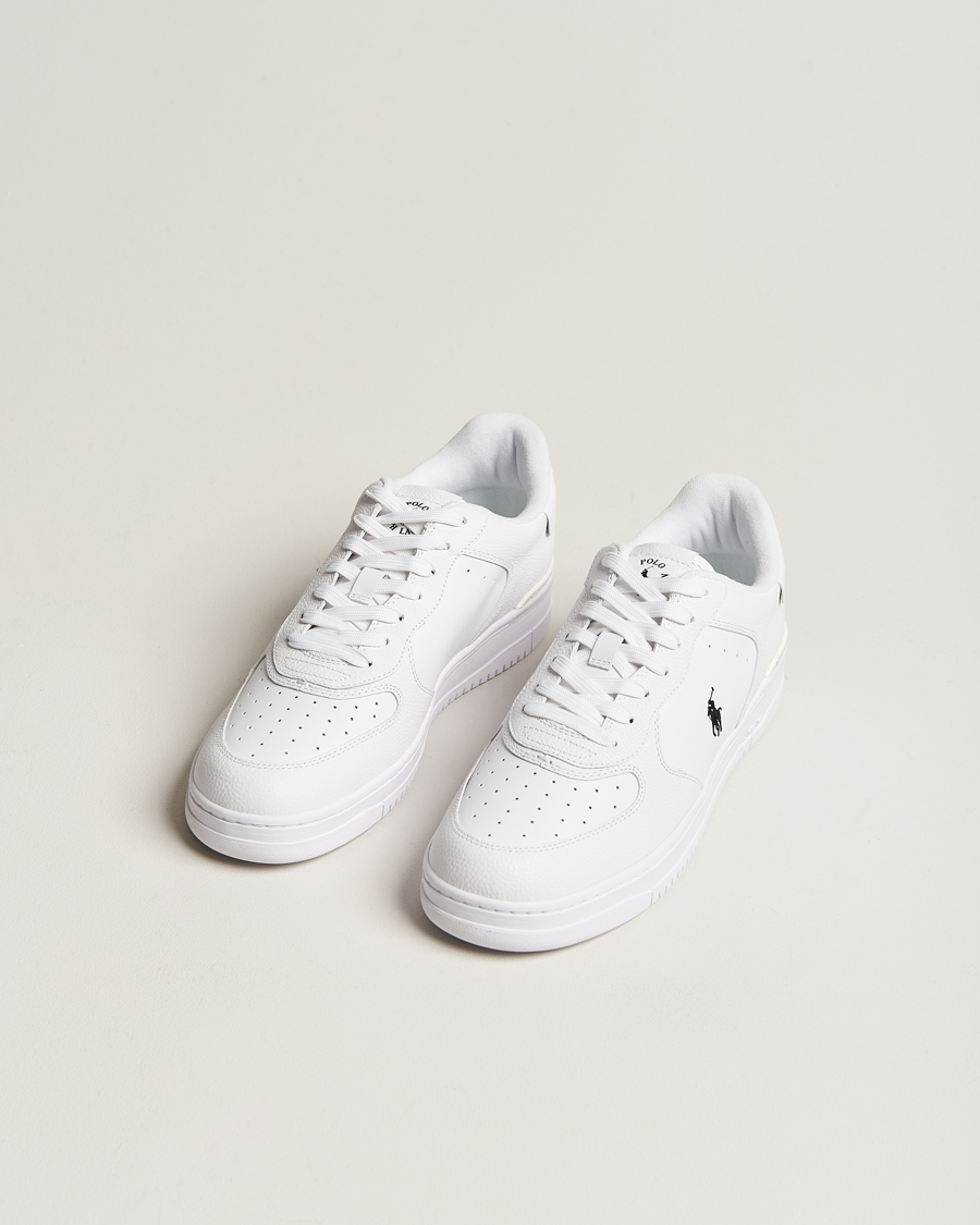 Herre | Sneakers | Polo Ralph Lauren | Masters Court Sneakers White/Black