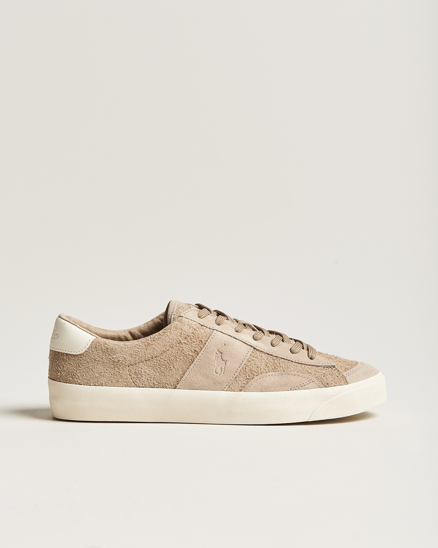 Herre | Polo Ralph Lauren Sayer Suede Sneaker Milkshake | Polo Ralph Lauren | Sayer Suede Sneaker Milkshake