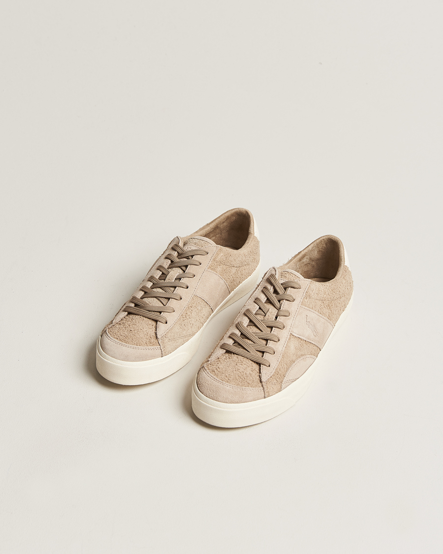 Herre | Polo Ralph Lauren Sayer Suede Sneaker Milkshake | Polo Ralph Lauren | Sayer Suede Sneaker Milkshake