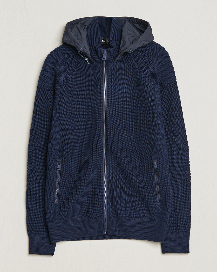 Herre | Jakker | RLX Ralph Lauren | Hybrid Hooded Jacket Piper Navy