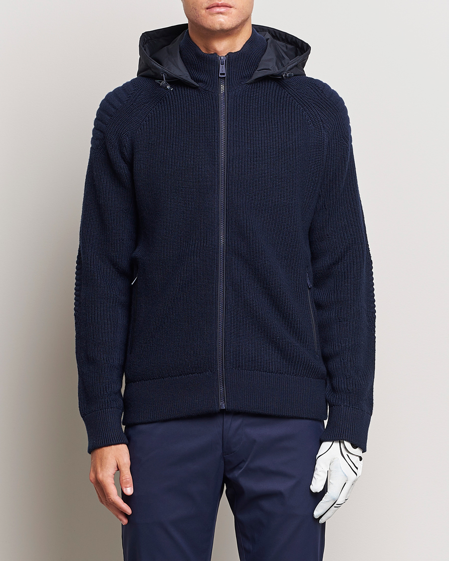 Herre | Jakker | RLX Ralph Lauren | Hybrid Hooded Jacket Piper Navy
