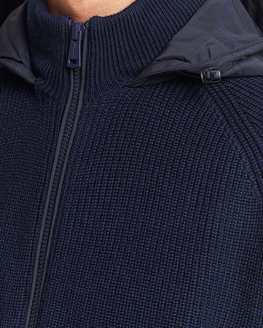 Herre | Jakker | RLX Ralph Lauren | Hybrid Hooded Jacket Piper Navy