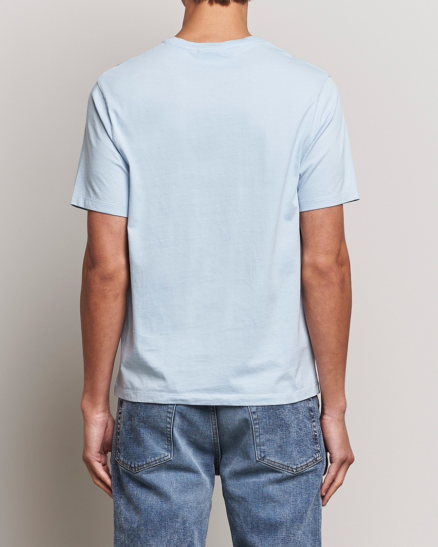 Herre | T-Shirts | Maison Kitsuné | Chillax Fox T-Shirt Sky Blue