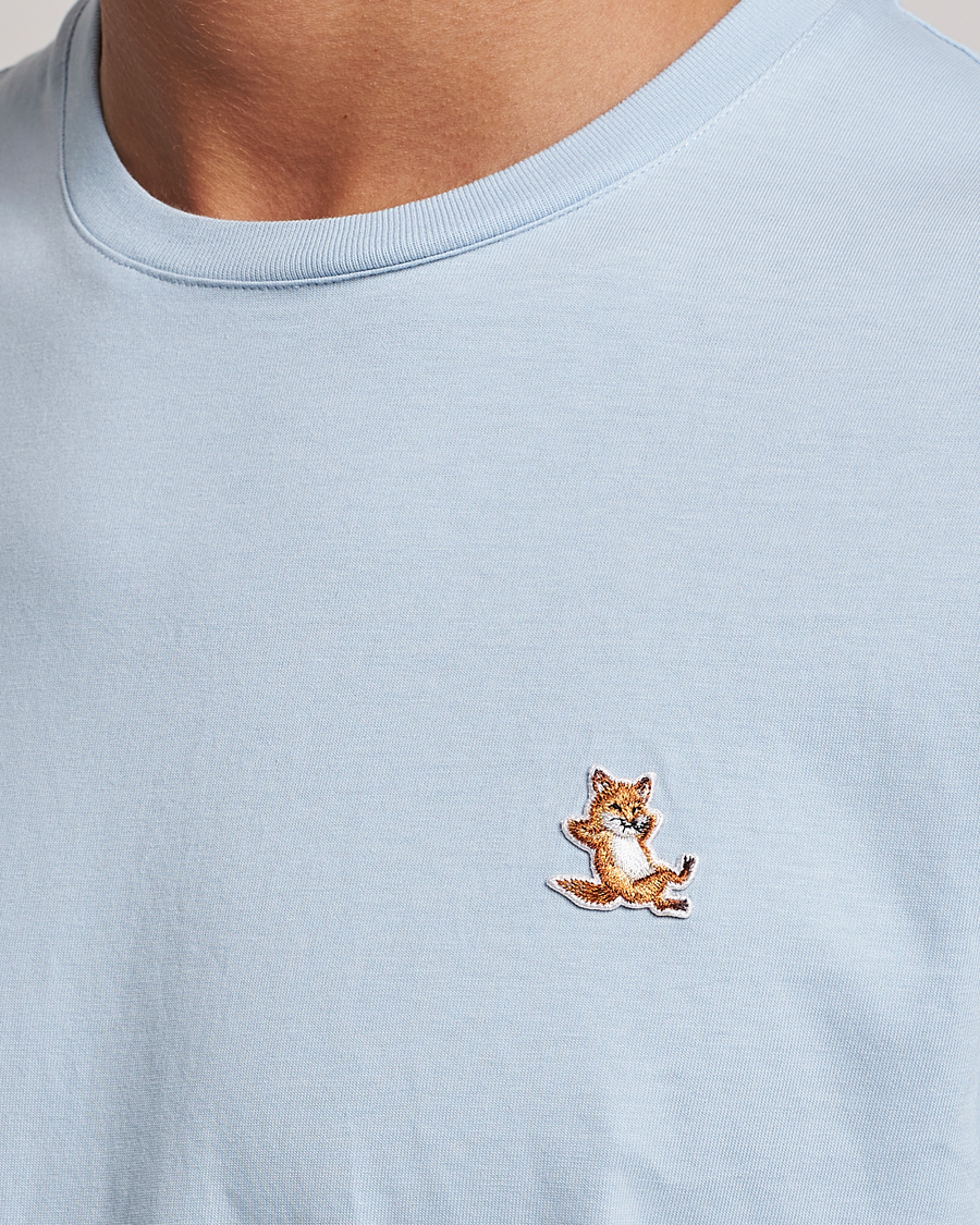 Herre | T-Shirts | Maison Kitsuné | Chillax Fox T-Shirt Sky Blue